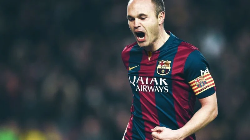 Andres Iniesta từng là bộ não của Barca và tuyển Tây Ban Nha